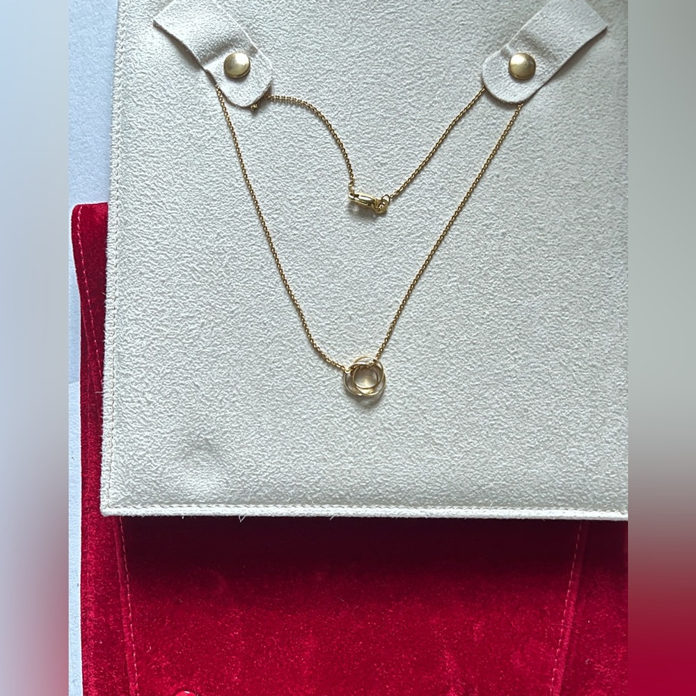 Authentic Cartier Trinity Earrings - image 6